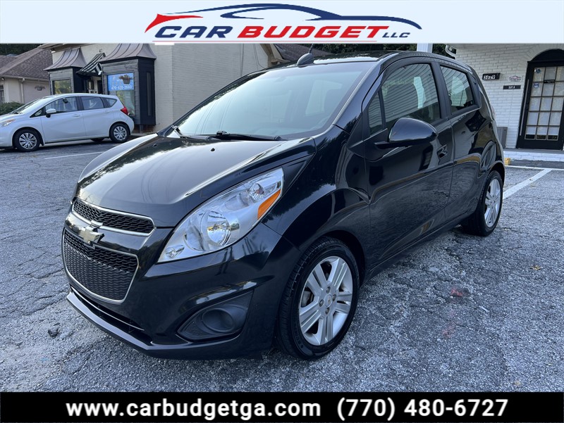 2015 Chevrolet Spark LT in Black for sale at Carvista in Lawrenceville, GA